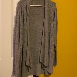 Long sleeve lightweight sweater cardigan